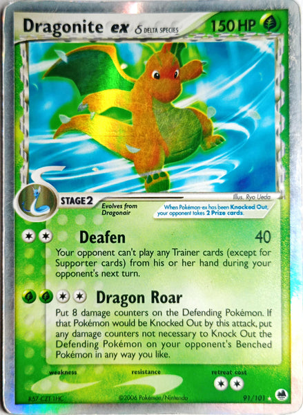 Dragonite ex (Delta Species) - Dragon Frontiers (DF)