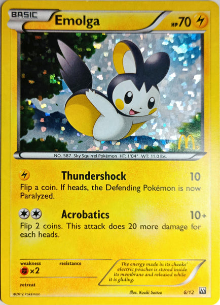Emolga - 6/12 - McDonald's Promos 2012