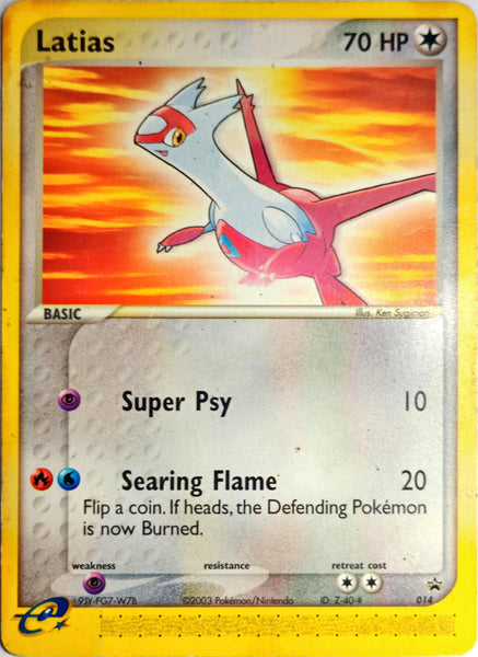 Latias - 014 (Pokemon Heroes: Latios & Latias DVD Release) - Nintendo Promos (PR)
